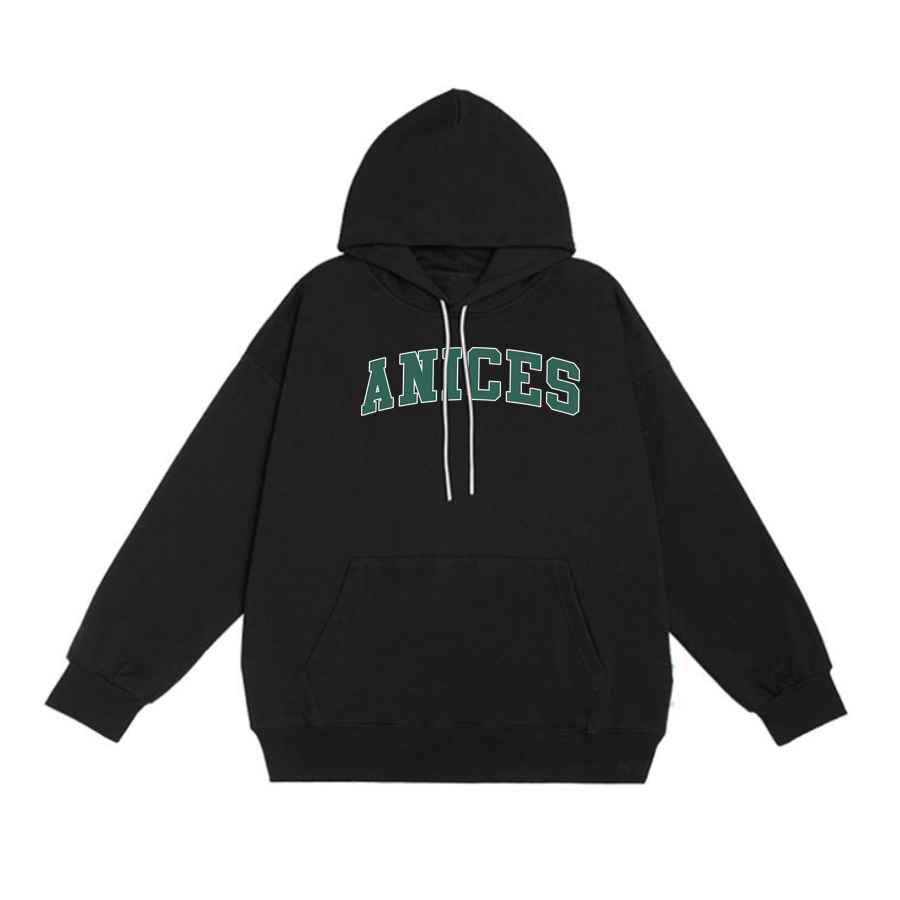 Hoodie Anices Nỉ Bông Cotton Form Rộng Mũ To 2 Lớp – Phong Boutique