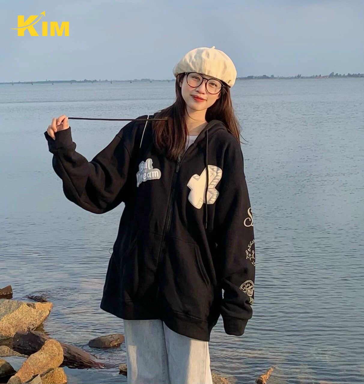 áo Khoác Nỉ Ngoại Unisex But Dream – Kim