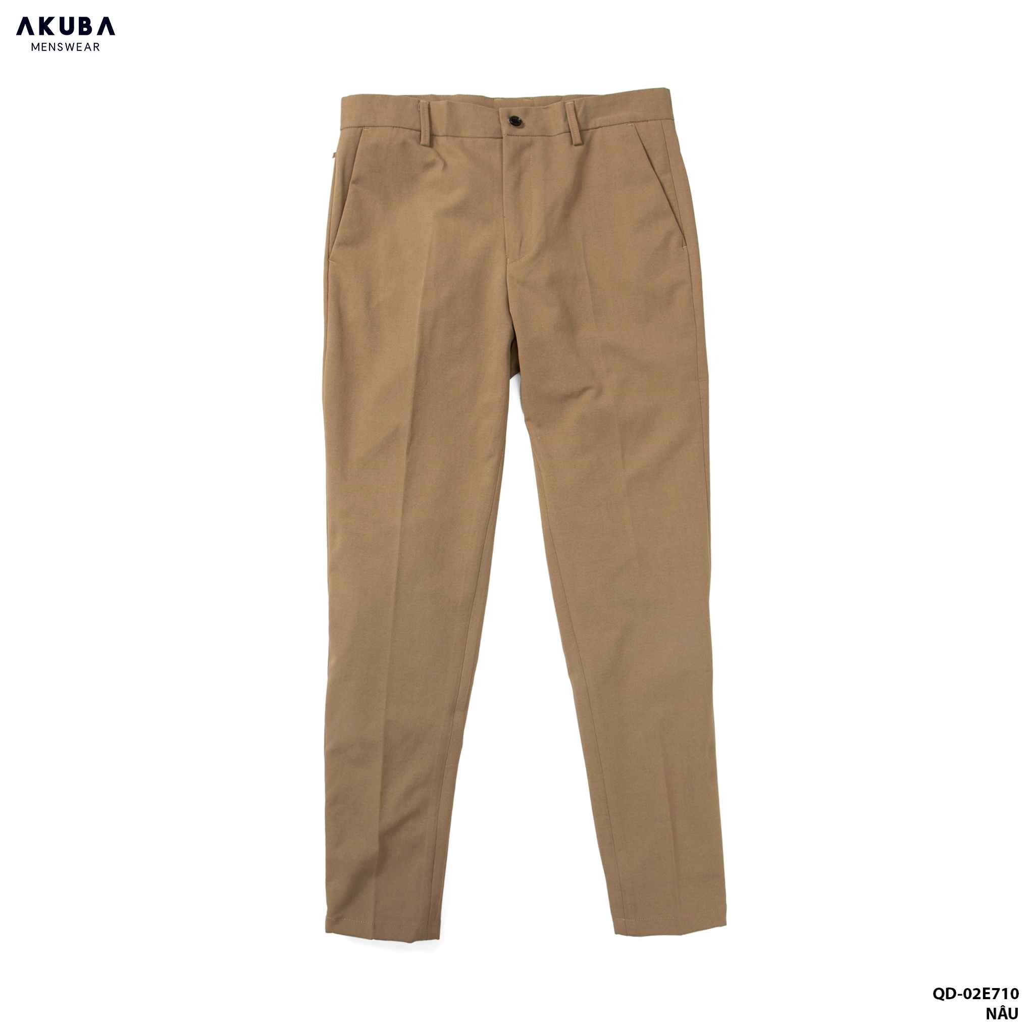 Quần Tây Kaki Slimfit 02e710 – Akuba