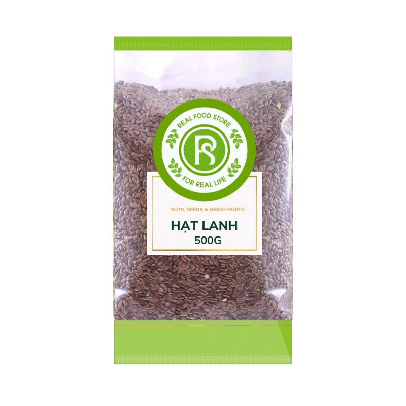 Hạt Lanh Nâu 500g – Real Food