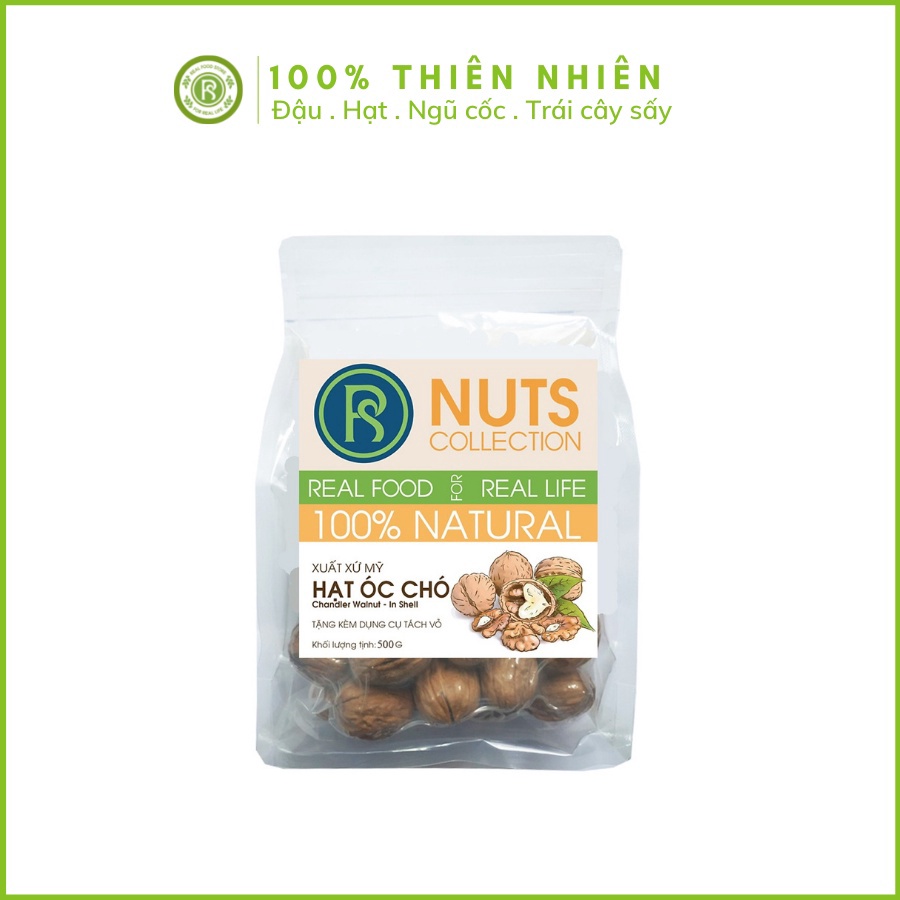 Hạt óc Chó Vàng 500g – Real Food