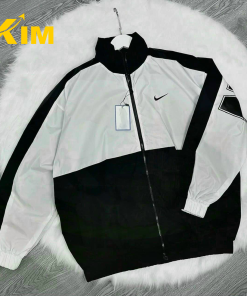 áo Khoác Dù Unisex Form Rộng Họa Tiết Nike – Kim
