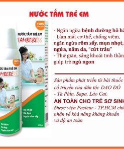 Nước Tắm Thảo Dược Trẻ Em 250ml – Tambebess