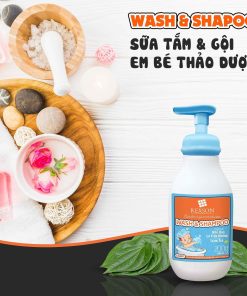 Sữa Tắm & Gội Em Bé Thảo Dược – Rexson