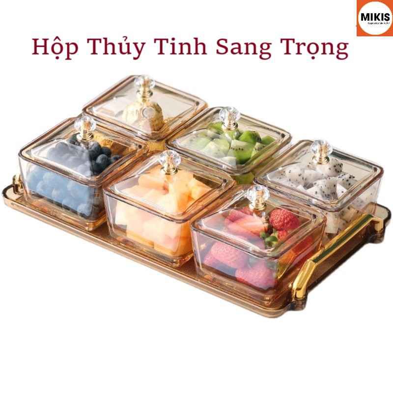 Hộp Mứt Thủy Tinh – Sương Mai