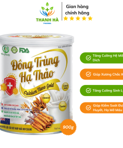 Sữa Bột đông Trùng Hạ Thảo Calcium Nano Gold Giúp Tăng Sức đề Kháng, Nâng Cao Miễn Dịch – Jmtcare