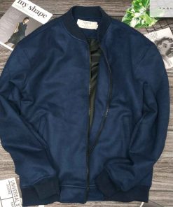 áo Khoác Nam Da Lộn Bomber Tay Bo Chun – Men’s Style