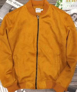 áo Khoác Nam Da Lộn Bomber Tay Bo Chun – Men’s Style