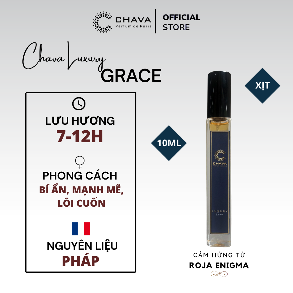 Nước Hoa Mini Luxury Grace 10ml – Chava