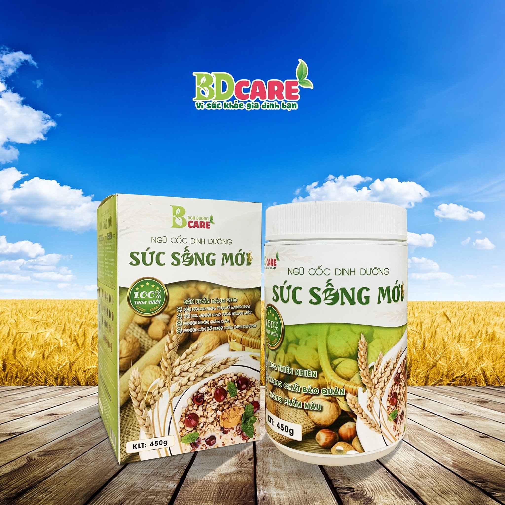 Ngũ Cốc Dinh Dưỡng Sức Sống Mới – Bdcare
