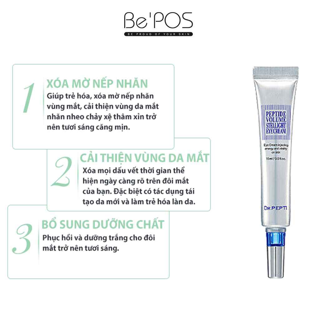 Kem Dưỡng Mắt Tái Tạo Toàn Diện Từ Tế Bào Gốc – Dr.pepti+