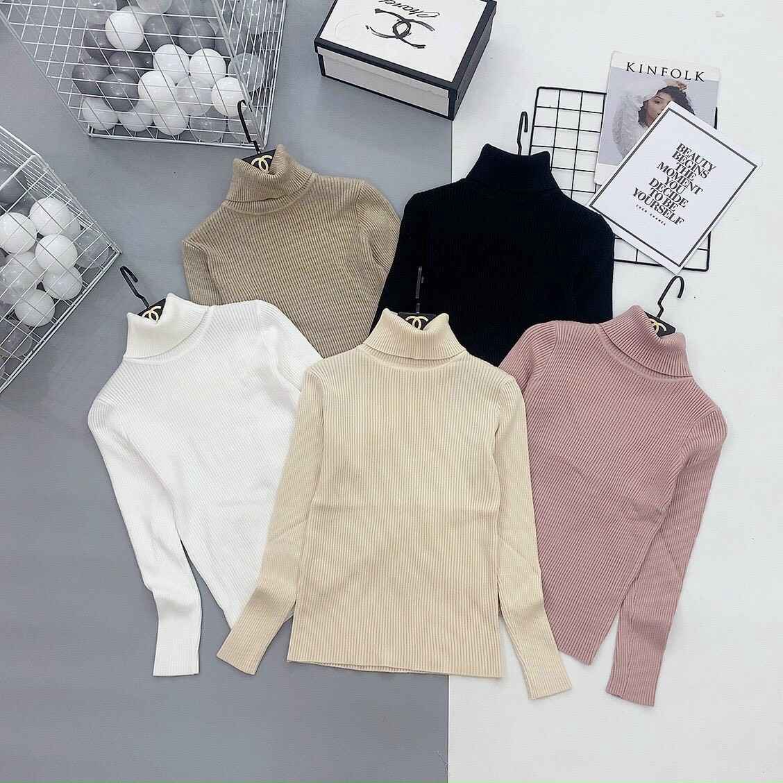 áo Len Nữ Cổ Lọ Siêu ấm, Siêu Mềm – Dma Store