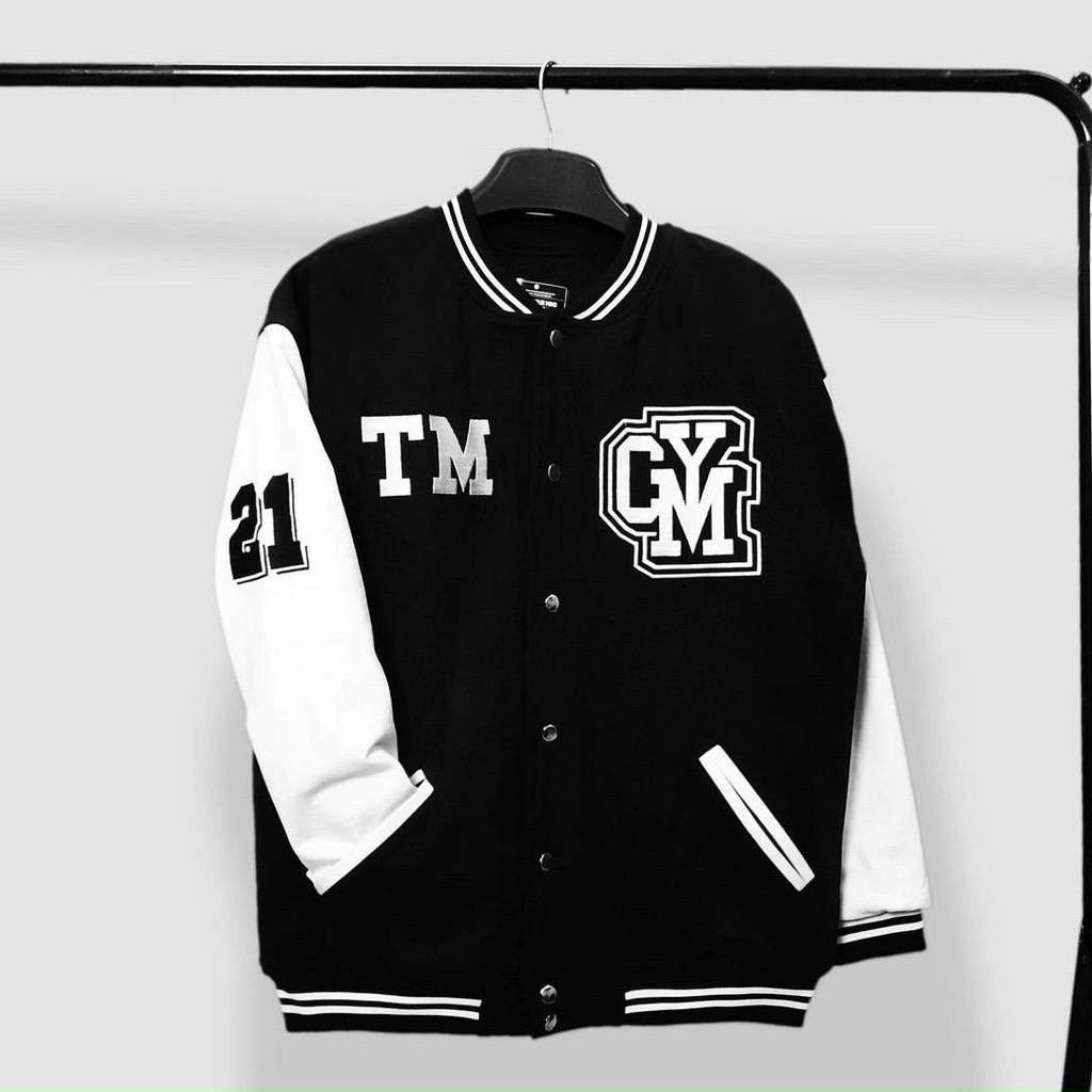 áo Khoác Bomber Nam Bóng Chày Phong Cách Hàn Quốc – Htm Fashion