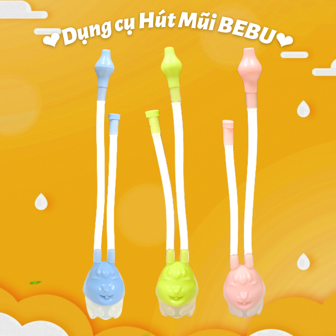 Dụng Cụ Hút Mũi Cho Bé Hình Thỏ Cute – Bebu