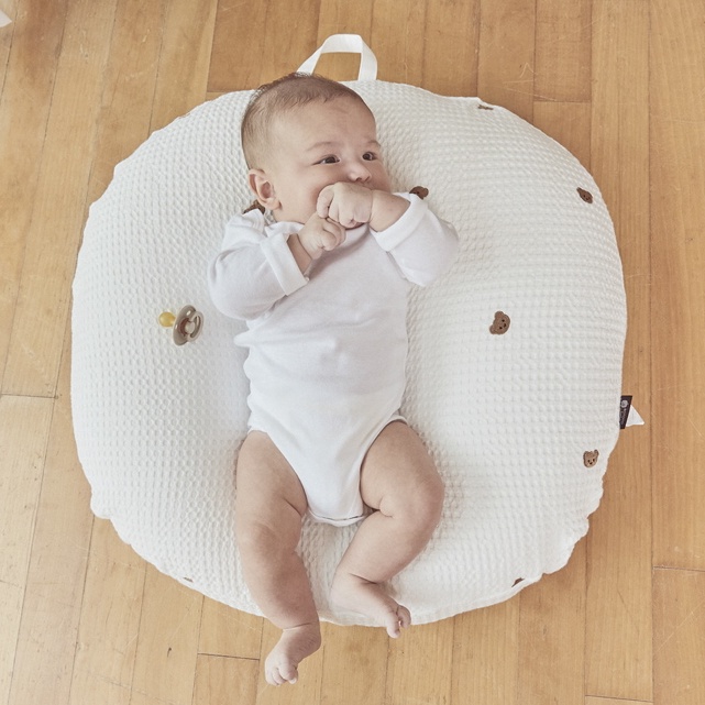 Gối Chống Trào Airmesh Gỗ Sồi – Rototo Bebe