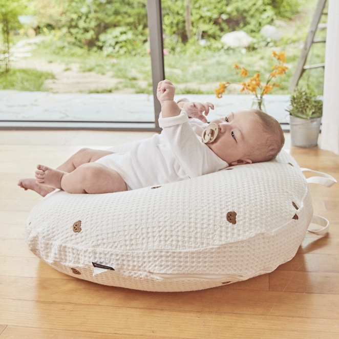 Gối Chống Trào Airmesh Gỗ Sồi – Rototo Bebe