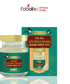 Yến Sào Fobenest đường Phèn 70ml 21% Sợi Tổ Yến – Fobelife