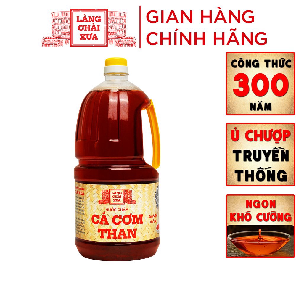 Nước Chấm Cá Cơm Than 2l – Làng Chài Xưa