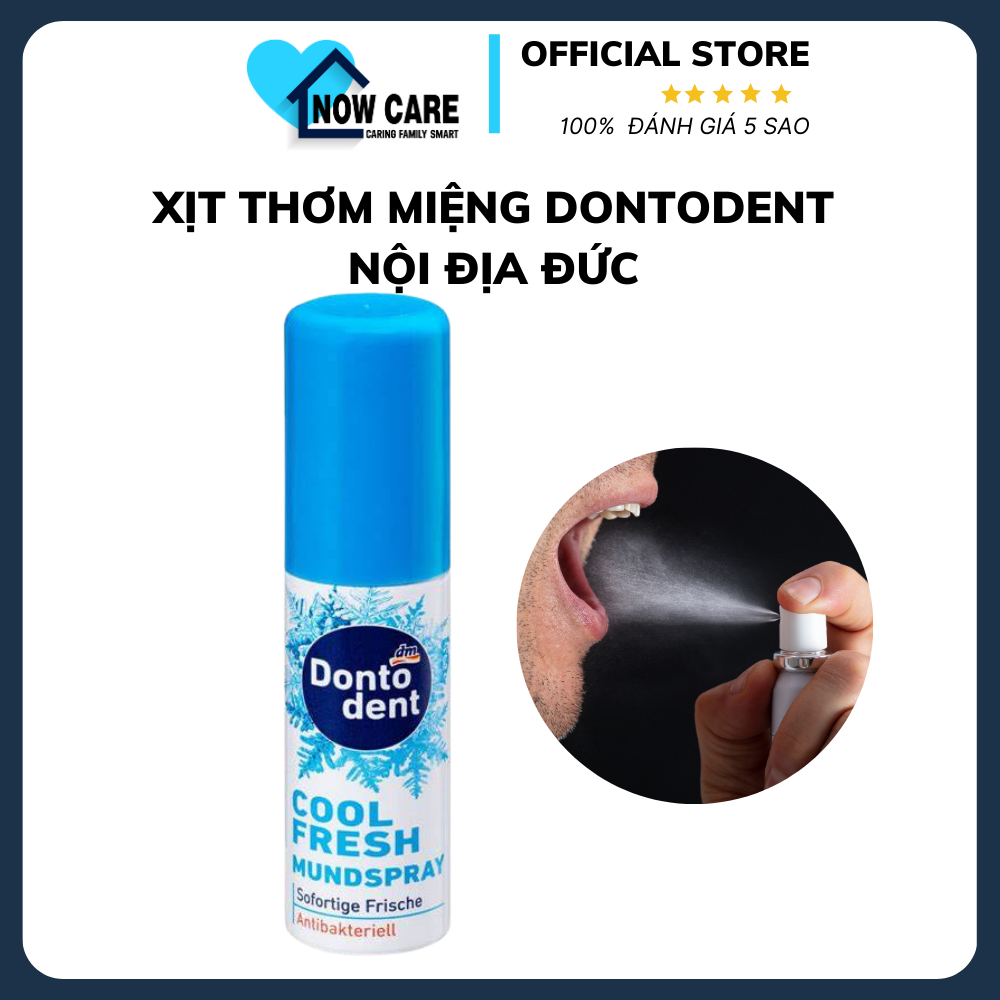 Xịt Thơm Miệng Nội địa đức 15ml – Dontodent