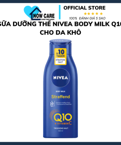 Sữa Dưỡng Thể Body Milk Q10 Cho Da Khô 400ml – Nivea