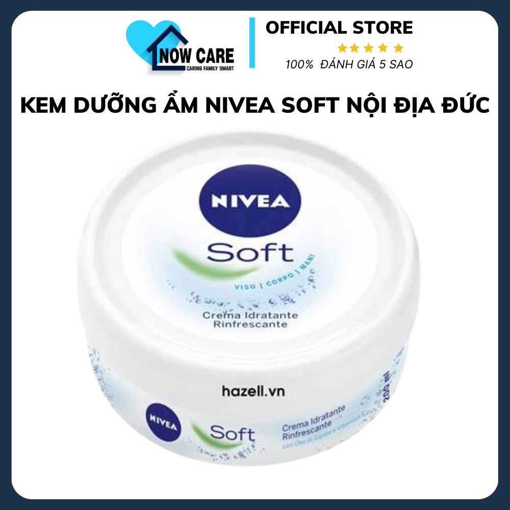 Kem Dưỡng ẩm Soft 200ml – Nivea