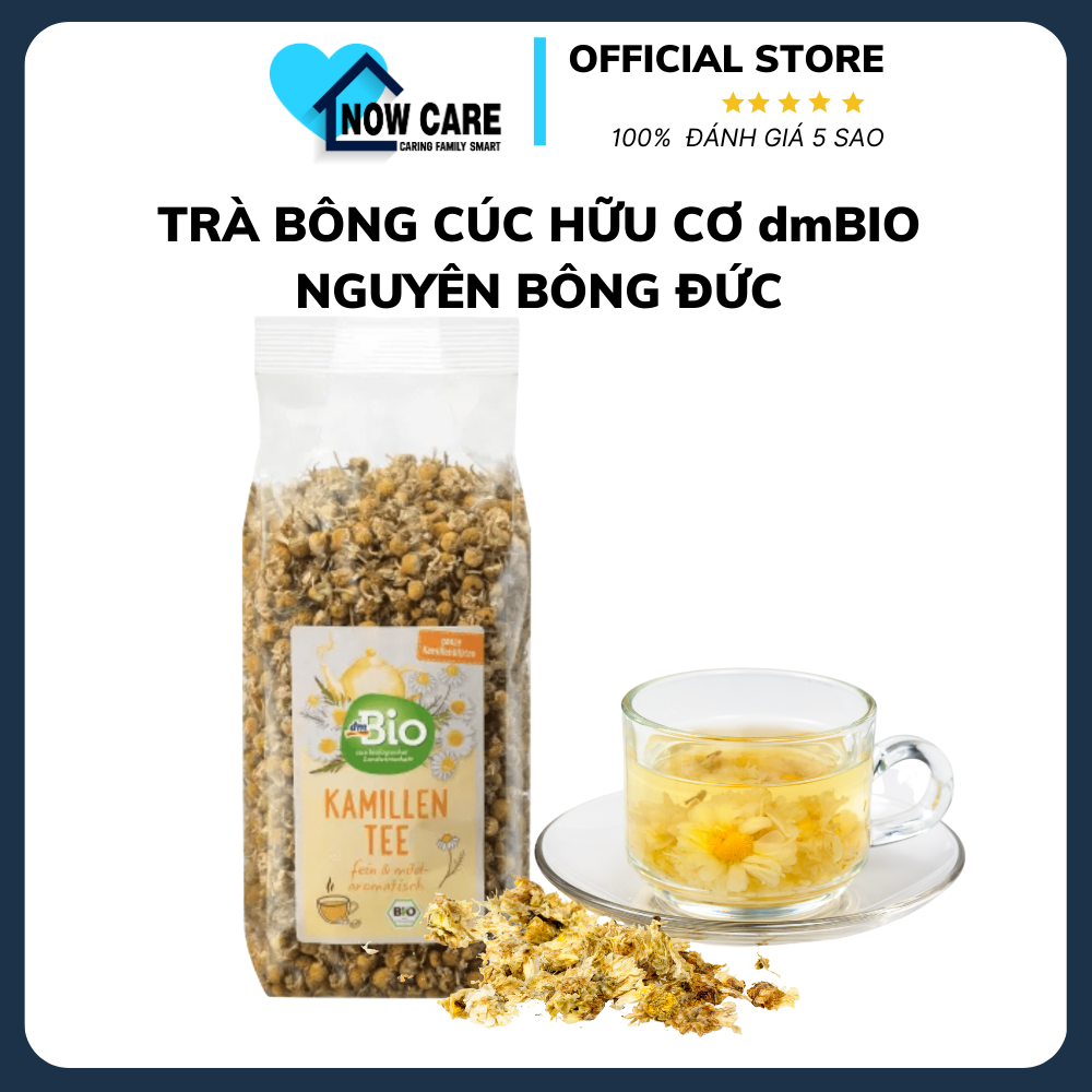 Trà Bông Cúc Hữu Cơ Nguyên Bông 60g – Bio