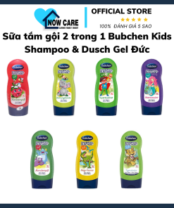 Sữa Tắm Gội 2 Trong 1 Kids Shampoo & Duschgel 230ml – Bubchen