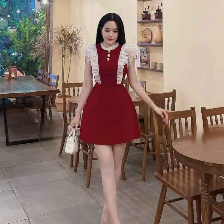 đầm Xếp Ly Bèo Voan Cách điệu, Quý Phái Tf1qbdc0 – Tosatan