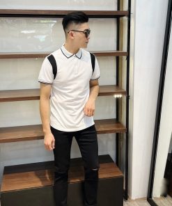 áo Polo Unisex Phối Màu đen Trắng – Chipxinhxk