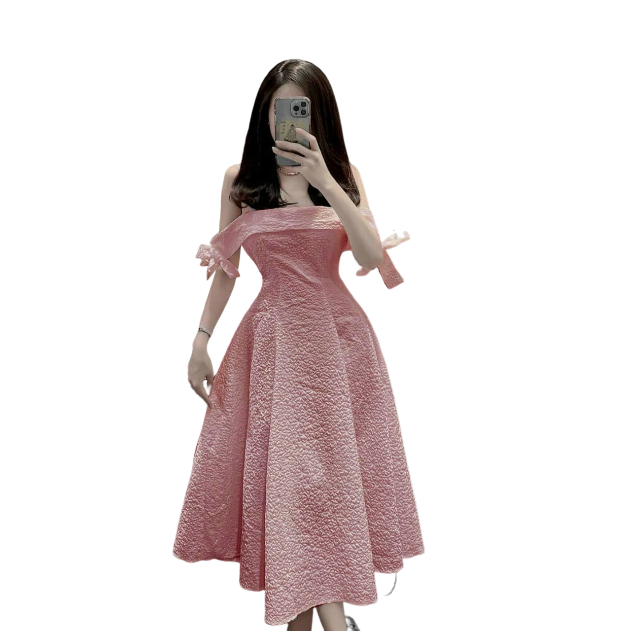 đầm Xòe Tay Nơ Tiểu Thư Xinh Xắn Tf10510 – Tosatan