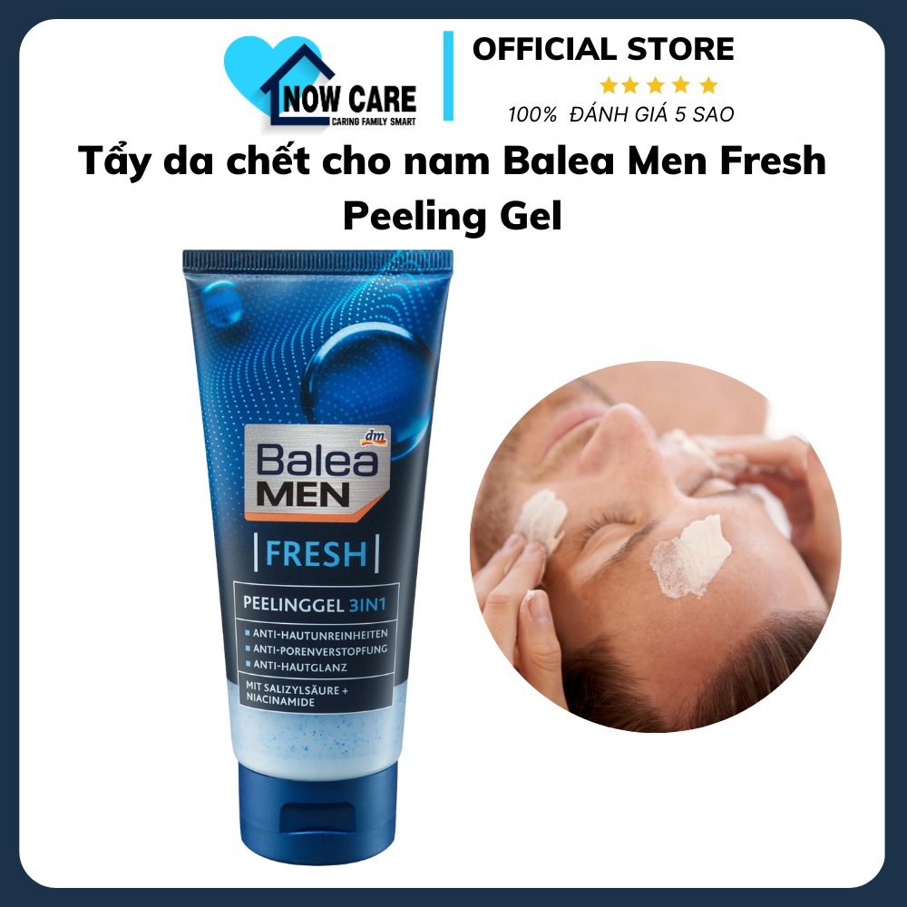 Tẩy Da Chết Cho Nam Men Fresh Peeling – Balea