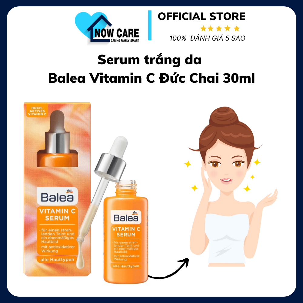 Serum Trắng Da Vitamin C đức 30ml – Balea