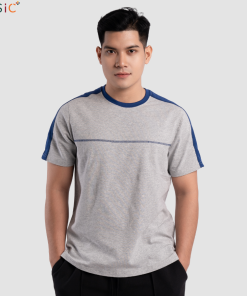áo Tshirt Shoulder Contrast Slimfit No 063 – Basic Plus