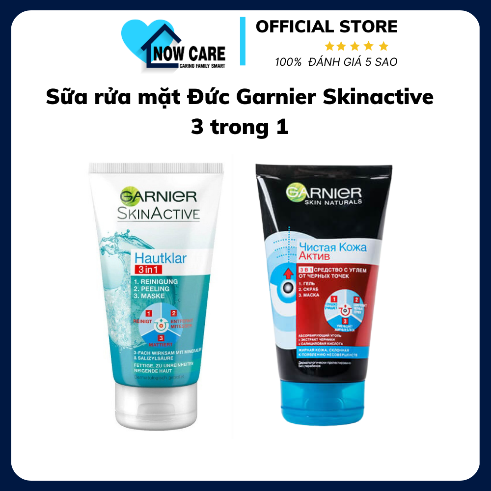 Sữa Rửa Mặt đức Skinactive – Garnier