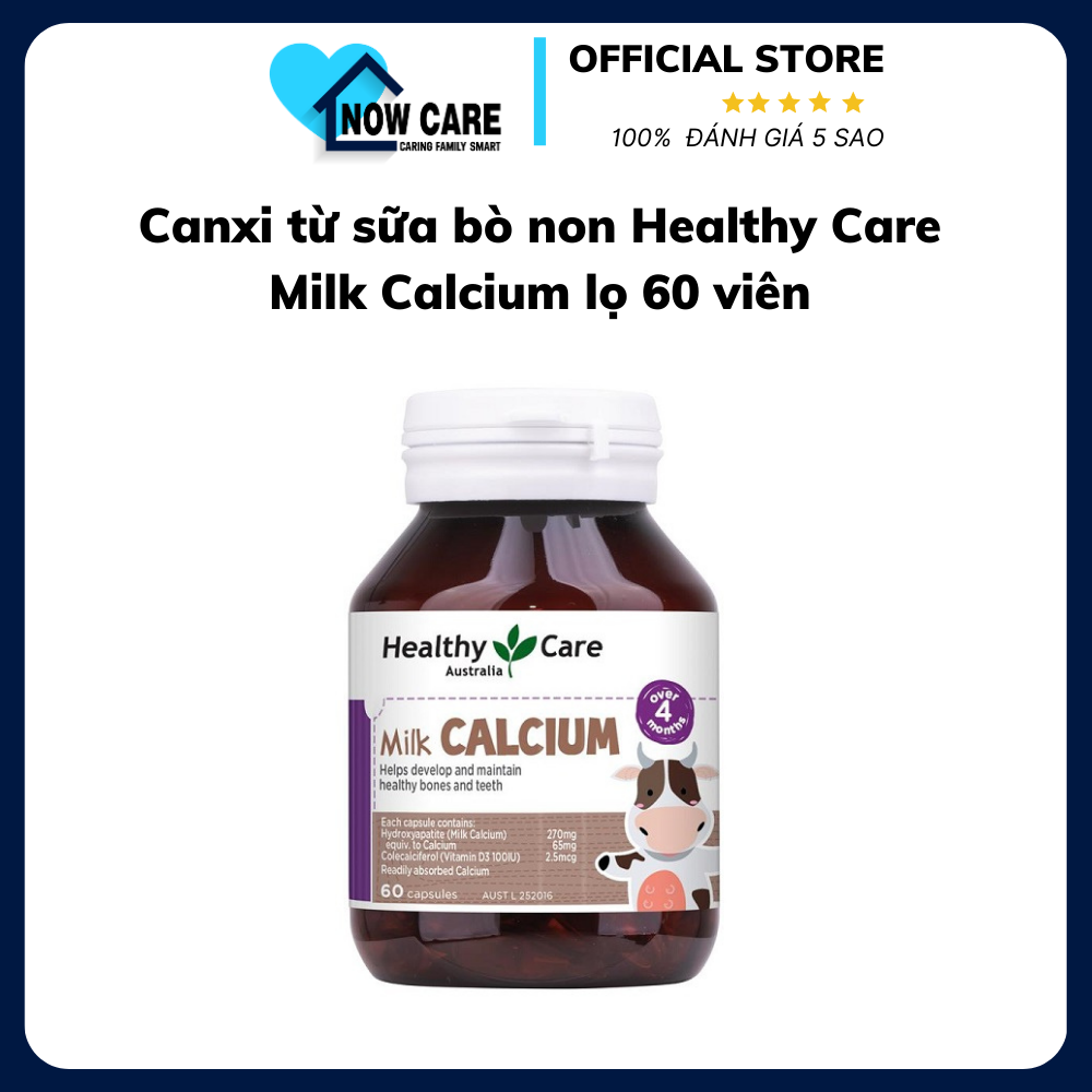 Canxi Từ Sữa Bò Non Milk Calcium – Healthy Care