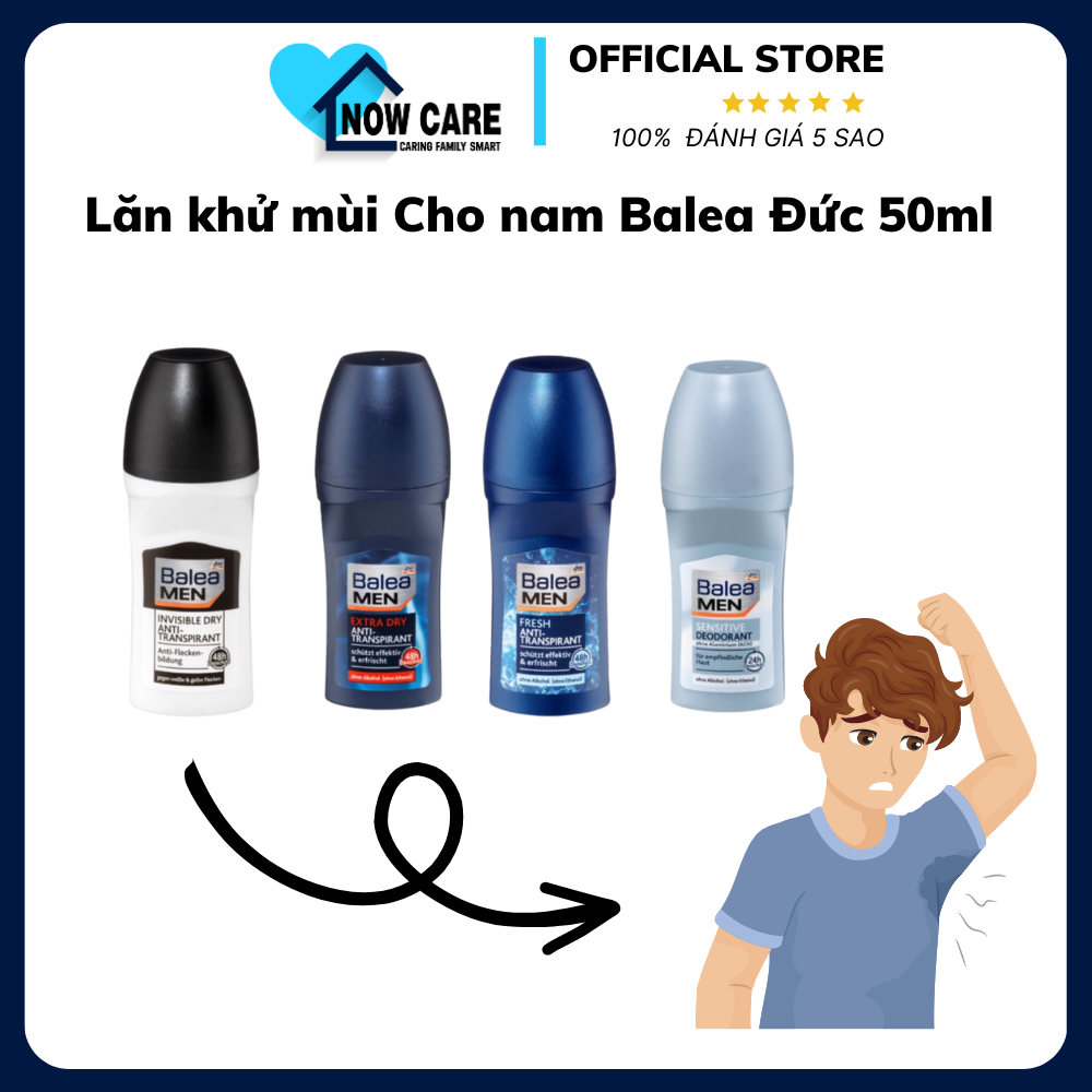 Lăn Khử Mùi Cho Nam đức 50ml – Balea