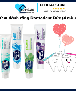 Kem đánh Răng đức (4 Màu) – Dontodent