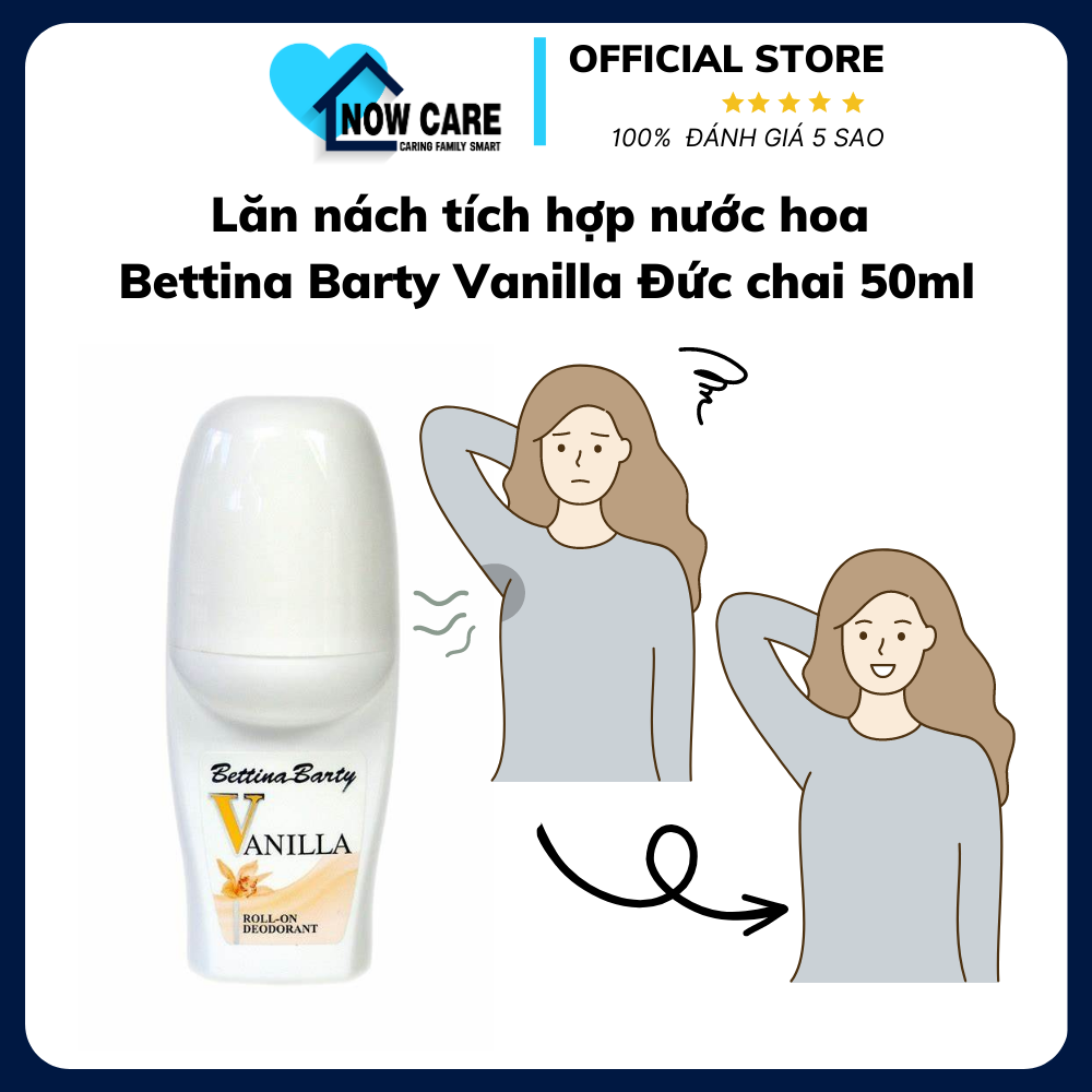 Lăn Nách Tích Hợp Nước Hoa đức Chai 50ml – Bettina Barty