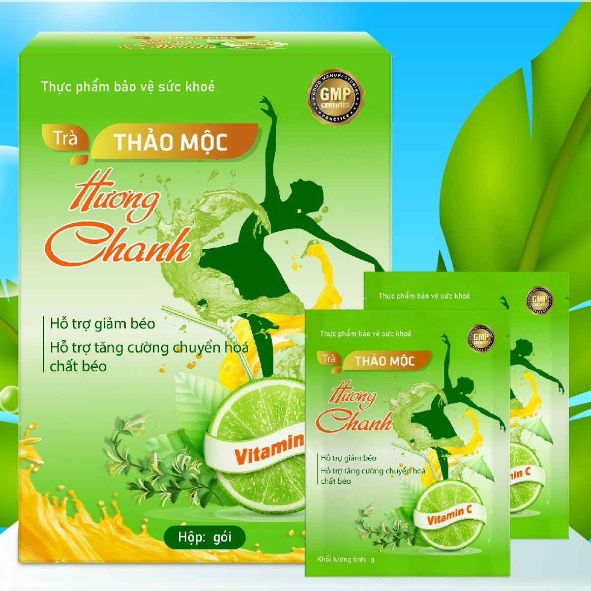 Trà Thảo Mộc Hương Chanh – K.i.m Cosmetic