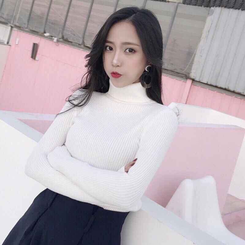 áo Len Cổ Lọ Dài Tay Chất đẹp – Diepchi Fashion