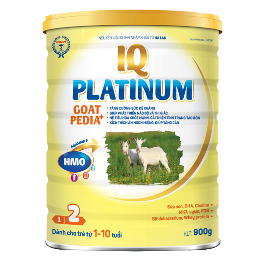 Sữa Dê Iq Platinum Goat Pedia+ 900g – Hadu Pharma