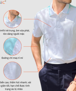 áo Polo Fabric Color Combine Slimfit No 166 – Basic Plus