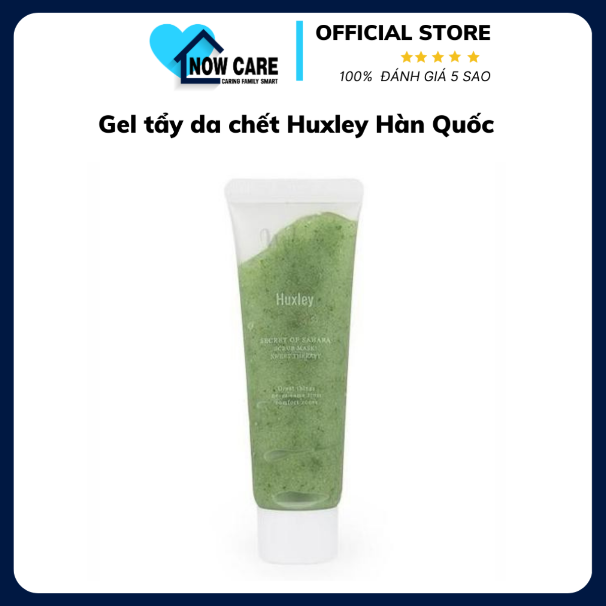 Gel Tẩy Da Chết Hàn Quốc Tuýp 30g – Huxley