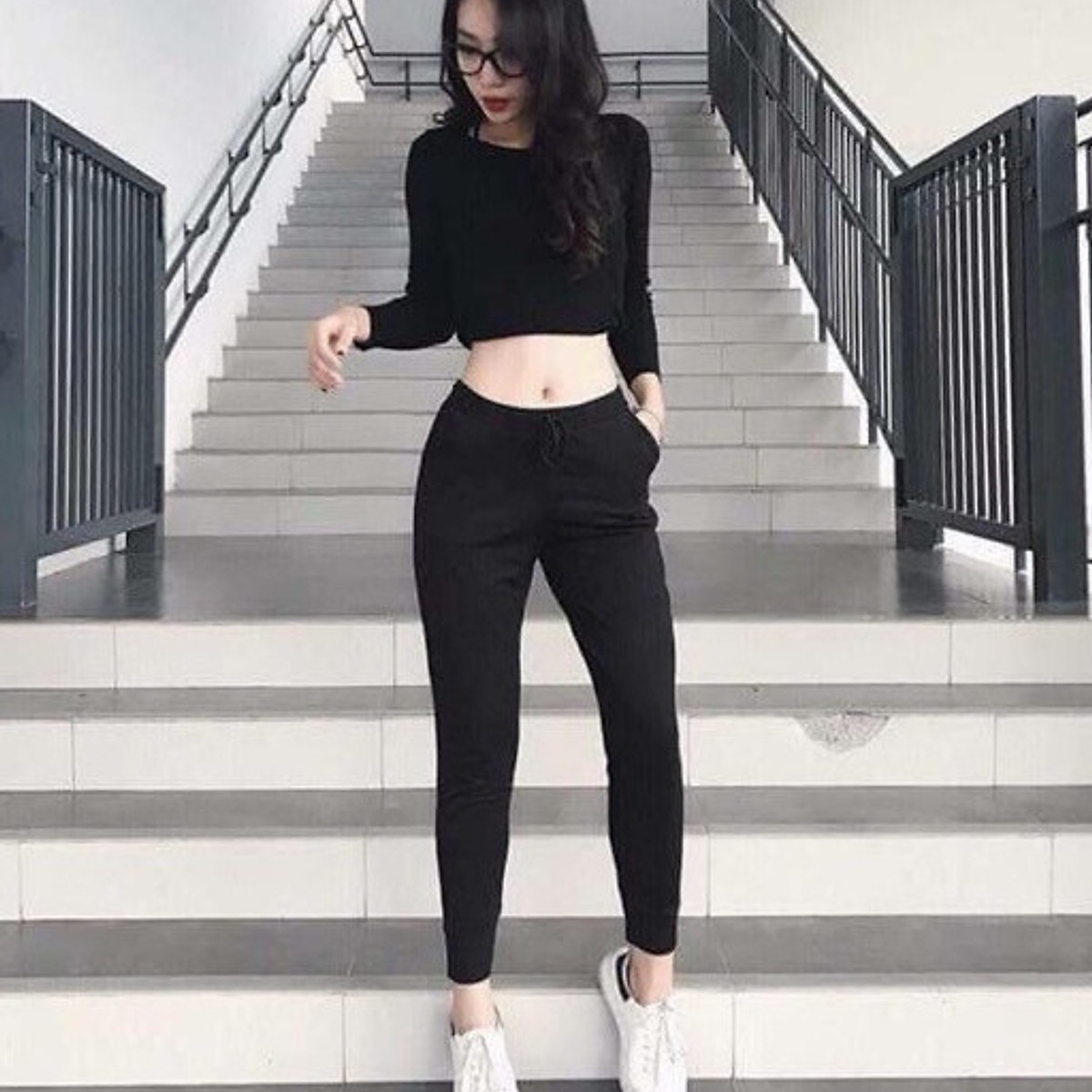 Quần Thể Thao Tập Gym Nữ, Quần Jogger Gân Tăm Dày Dặn Cho Nữ – Dmastore