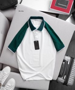 áo Polo Nam Phối Tay Trơn Với Chất Cotton Dày Dặn Lên Dáng Cực Chuẩn – Chipxinhxk