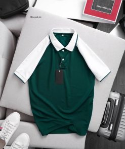 áo Polo Nam Phối Tay Trơn Với Chất Cotton Dày Dặn Lên Dáng Cực Chuẩn – Chipxinhxk