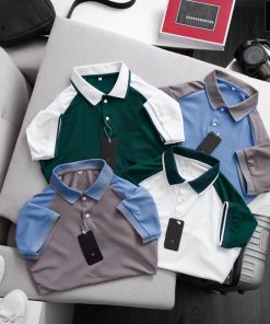 áo Polo Nam Phối Tay Trơn Với Chất Cotton Dày Dặn Lên Dáng Cực Chuẩn – Chipxinhxk