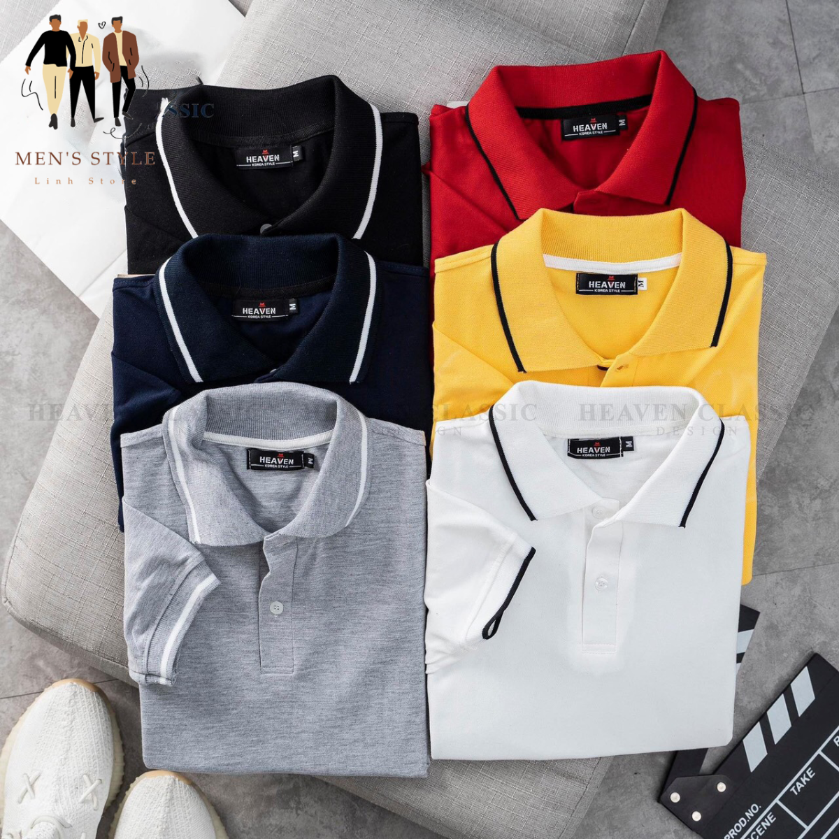 áo Polo Nam Viền Cổ, Tay Bo – Men’s Style