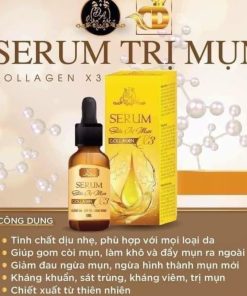 Serum Trắng Da, Ngừa Mụn Collagen X3 – đông Anh