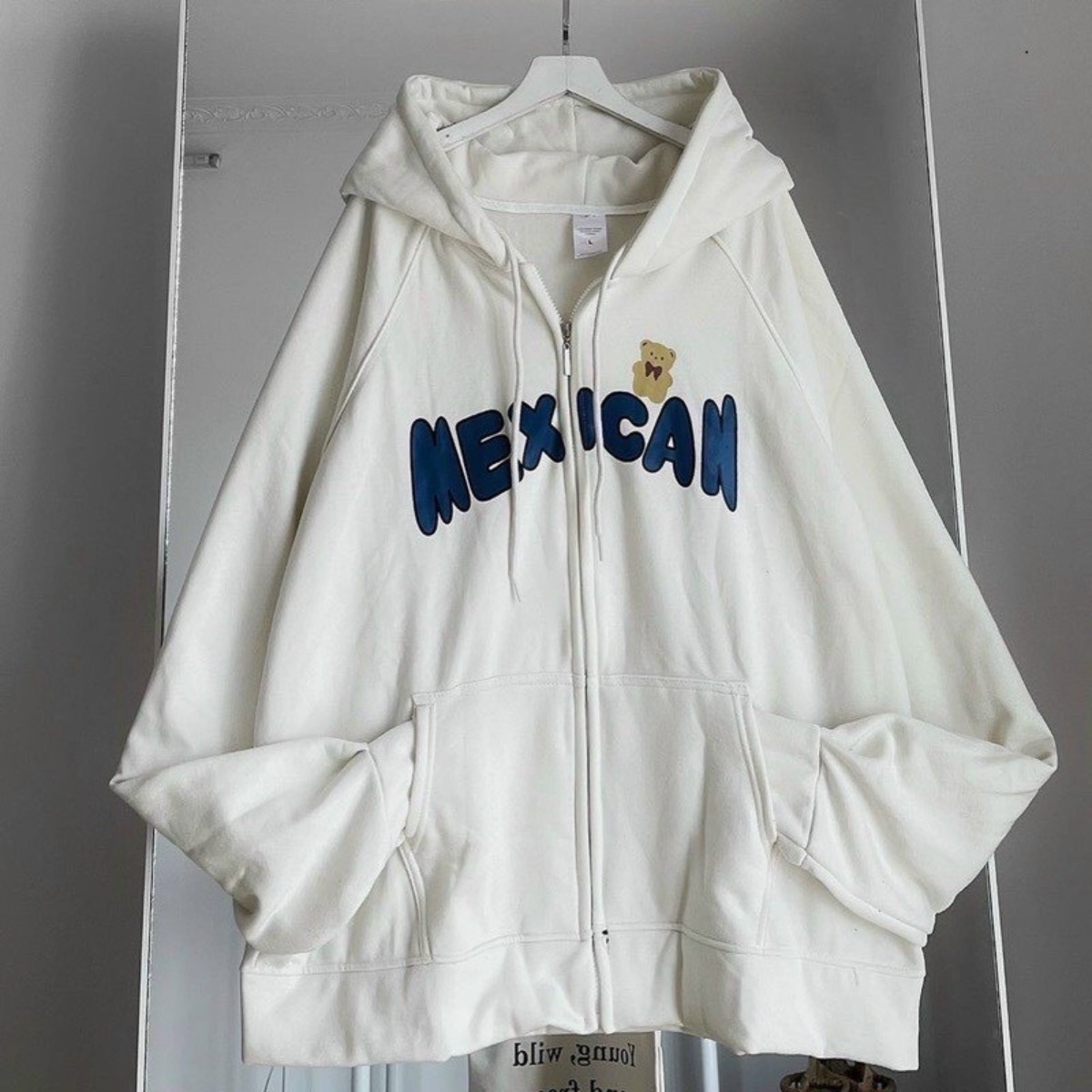 áo Khoác Nỉ In Chữ Mexican Phong Cách Cá Tính Nổi Bật – Golden Dream